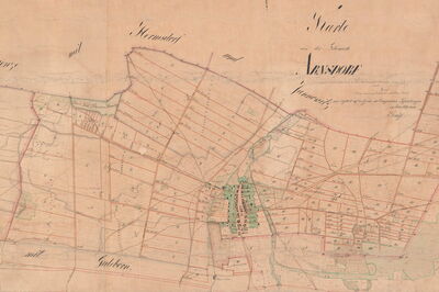 BLHA | Separationskarte der Feldmark Arnsdorf aus dem Jahr 1829