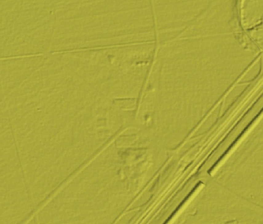 Ausschnitt aus den LIDAR-Daten